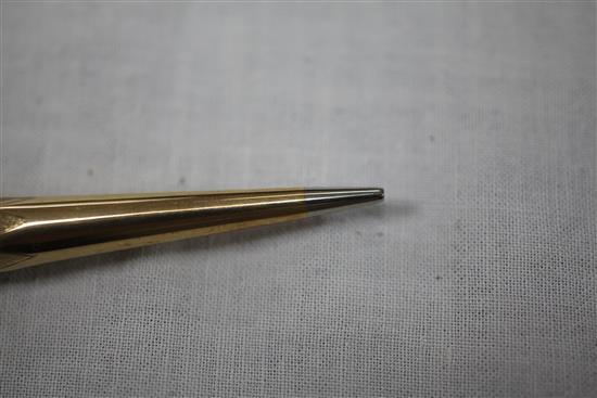 A 15ct gold Mabie Todd swan fountain pen,